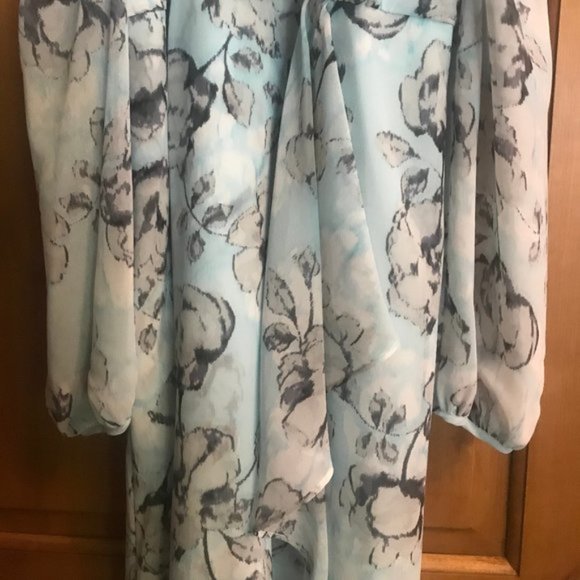 BCBGMAXAZRIA ISABELE FLORAL-PRINT MAXI DRESS Size 4 $298 - Picture 7 of 11